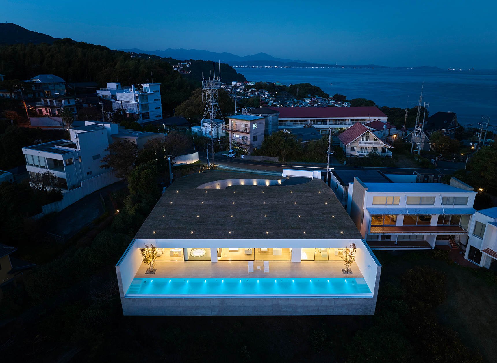 新建築　2000 1.4.5.6.7.9.10.12 EARTH VILLA | 小川晋一都市建築設計事務所